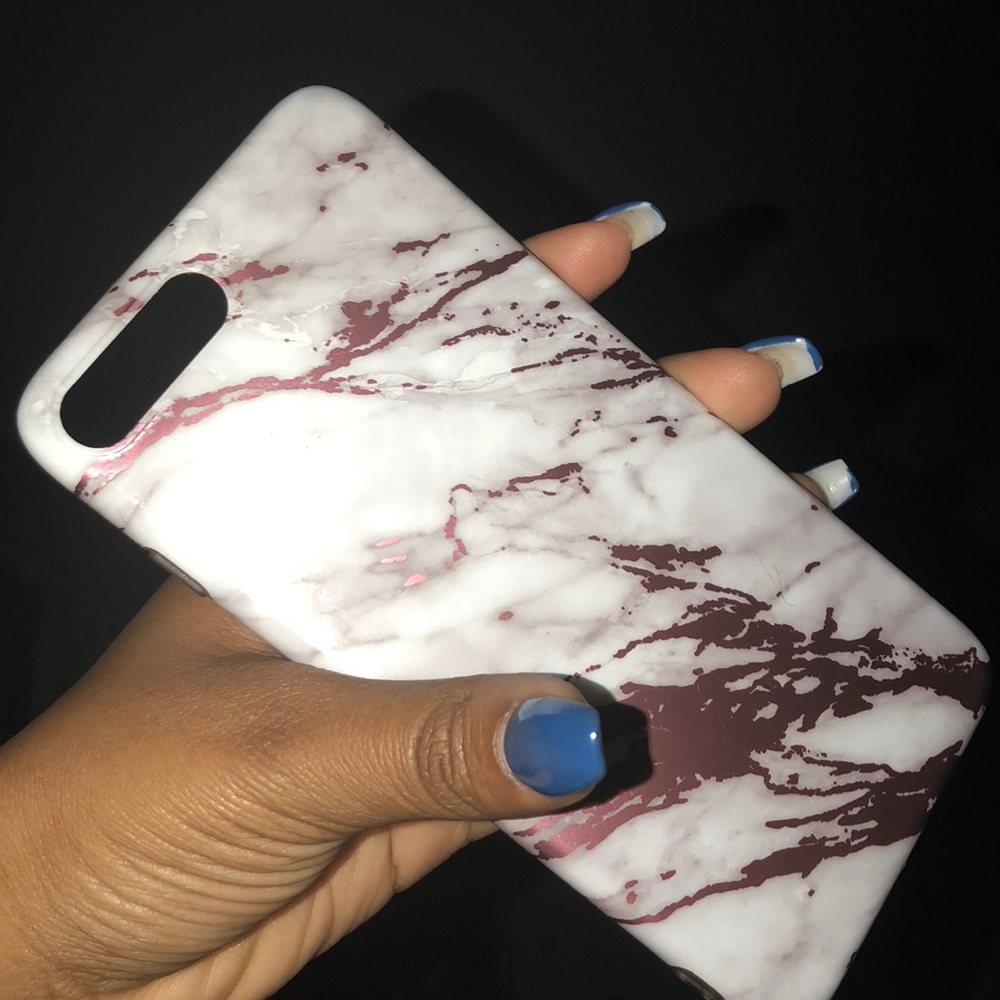 I phone 8/7 plus case marble